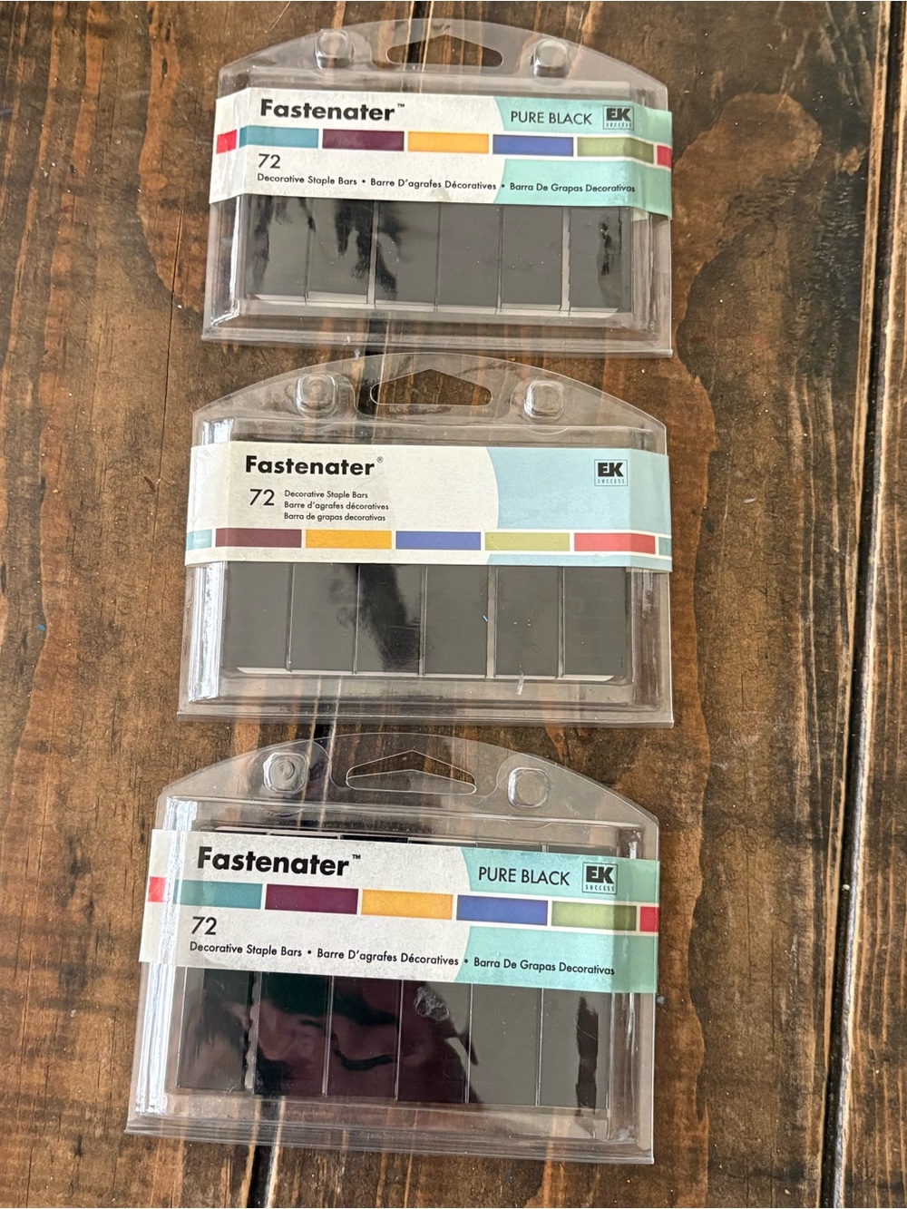 EK Success Fastenater Decorative Staple Bars Lot of 15 - Picture 8 of 9